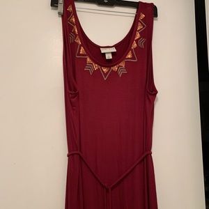 Ava & Viv Maxi Dress  1X Lightweight